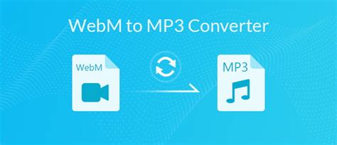 WEBM to MP3 .
